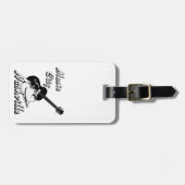 Nashville. Musikstadt Gepäckanhänger (Vorderseite horizontal)