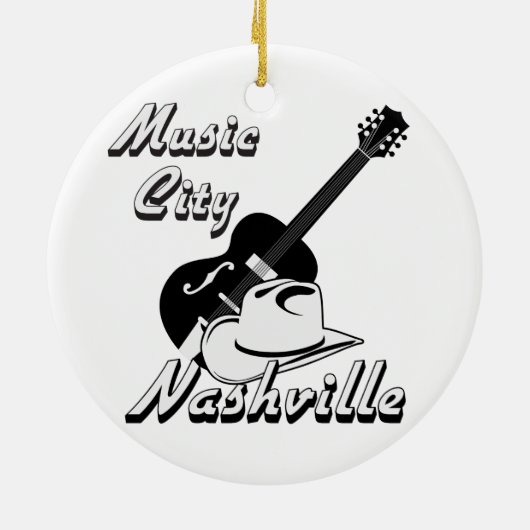 Nashville. Musikstadt Keramikornament (Hinten)