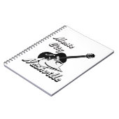 Nashville. Musikstadt Notizblock (Linke Seite)