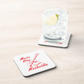 Nashville. Musikstadt Untersetzer (Rechte Seite)