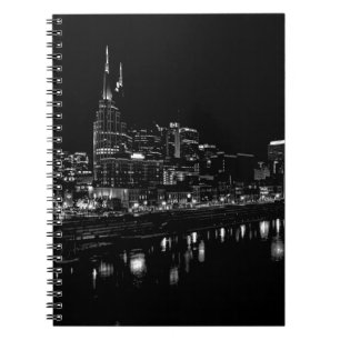 Nashville nachts notizblock