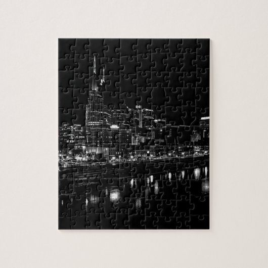 Nashville nachts puzzle (Vertikal)