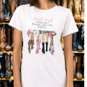Nashville Nash Bash Bride Bachelorette Fashion T-Shirt