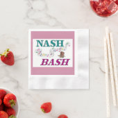 Nashville Nash Bash Music Serviette (Beispiel)