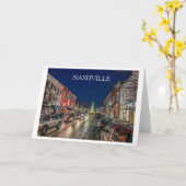 Nashville Nights Karte (Gelbe Blume)
