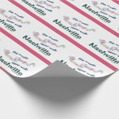 Nashville Notes Geschenkpapier (Ecke)