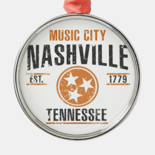 Nashville Ornament Aus Metall