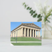 Nashville Parthenon "Temple of Athena" Postkarte (Stehend Vorderseite)