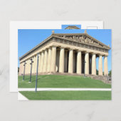 Nashville Parthenon "Temple of Athena" Postkarte (Vorne/Hinten)