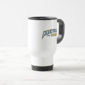 Nashville Plays Hockey White Travel Mug Reisebecher (VorderseiteRechts)