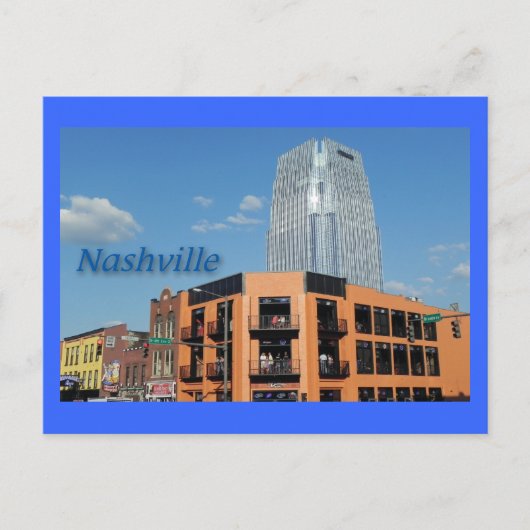 Nashville Postcard 1 Postkarte (Vorderseite)
