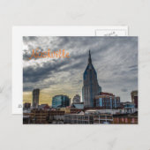 Nashville Postcard mit Text Postkarte (Vorne/Hinten)