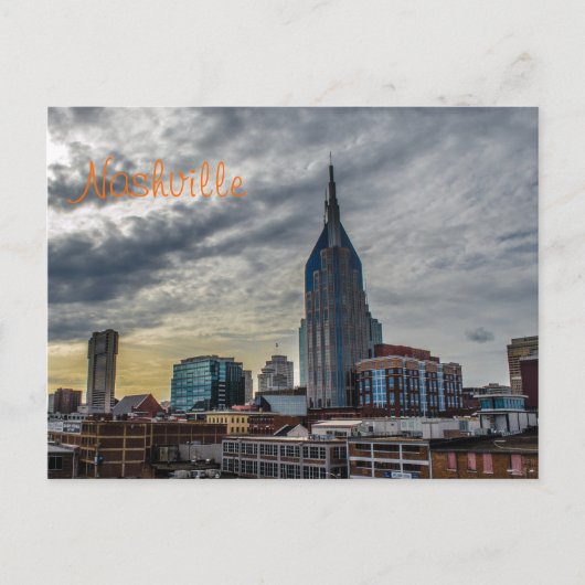 Nashville Postcard mit Text Postkarte (Vorderseite)
