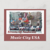 Nashville Postcard Postkarte (Vorderseite)