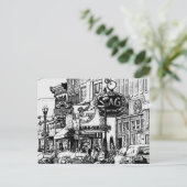 Nashville Postcard Postkarte (Stehend Vorderseite)