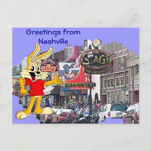 Nashville - Postcard Postkarte (Vorderseite)
