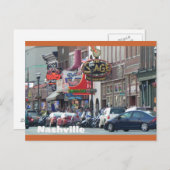 Nashville Postcard Postkarte (Vorne/Hinten)