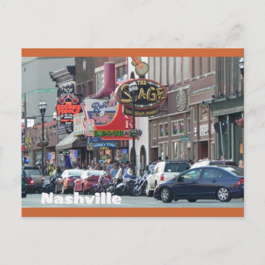 Nashville Postcard Postkarte (Vorderseite)