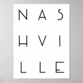 Nashville Poster (Vorne)