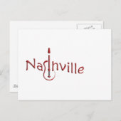 Nashville Postkarte (Vorne/Hinten)