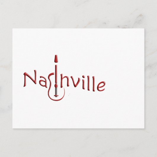 Nashville Postkarte (Vorderseite)