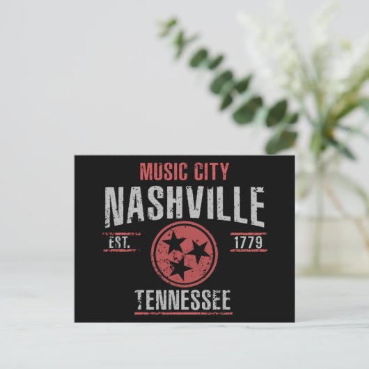 Nashville Postkarte (Stehend Vorderseite)