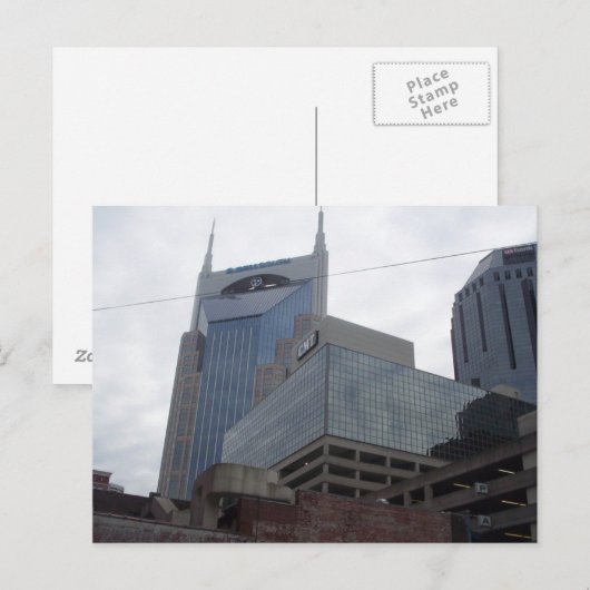 Nashville Postkarte (Vorne/Hinten)