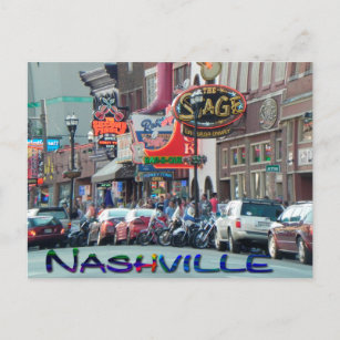 Nashville-Postkarte Postkarte