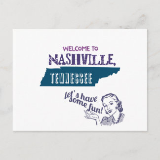 Nashville-Postkarte Postkarte