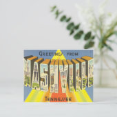 Nashville-Postkarte Postkarte (Stehend Vorderseite)