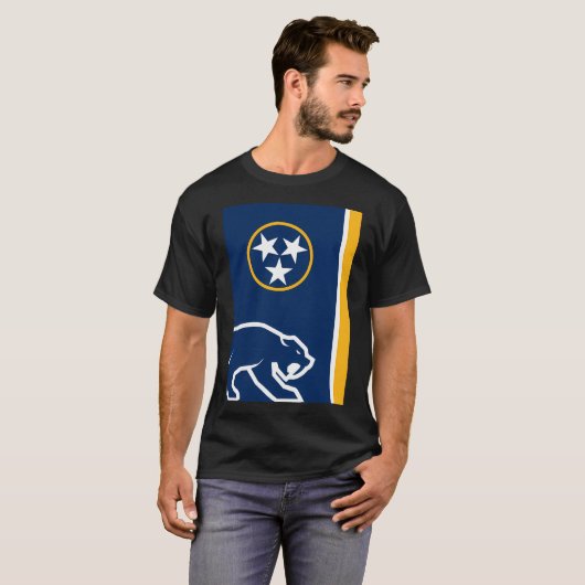 Nashville Predators Minimal Design T-Shirt (Vorne ganz)