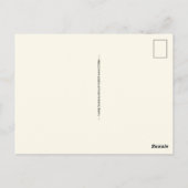 Nashville Retro Gruß Postkarte (Rückseite)