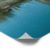 Nashville Riverfront Poster (Ecke)