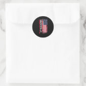 Nashville S und Runder Aufkleber (Tasche)