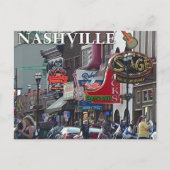 Nashville Scene _ Postcard Postkarte (Vorderseite)