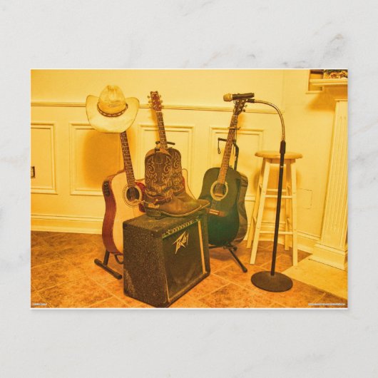 Nashville Scene Postkarte (Vorderseite)