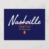 Nashville Script Postkarte (Vorderseite)