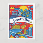 Nashville Sehenswürdigkeiten Postcard Postkarte (Vorderseite)