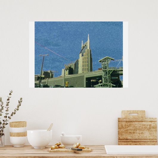 Nashville Sky Poster (Küche)