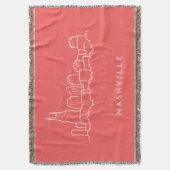 Nashville-Skyline Decke (Vorderseite Vertikal)