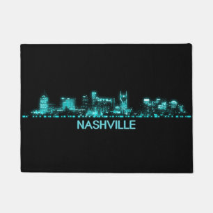 Nashville-Skyline Fußmatte