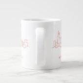 Nashville-Skyline Jumbo-Tasse (Rückseite)