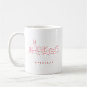 Nashville-Skyline Kaffeetasse (Links)