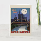 Nashville Skyline Karte (Vorderseite)