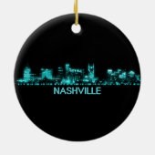 Nashville Skyline Keramik Ornament (Hinten)