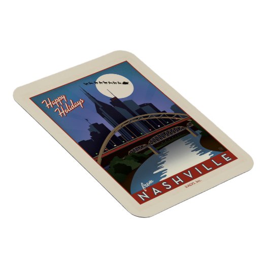 Nashville Skyline Magnet (Rechte Seite)