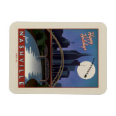 Nashville Skyline Magnet (Horizontal)
