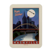 Nashville Skyline Magnet (Vertikal)