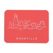 Nashville Skyline Magnet (Horizontal)