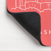 Nashville-Skyline Mousepad (Ecke)